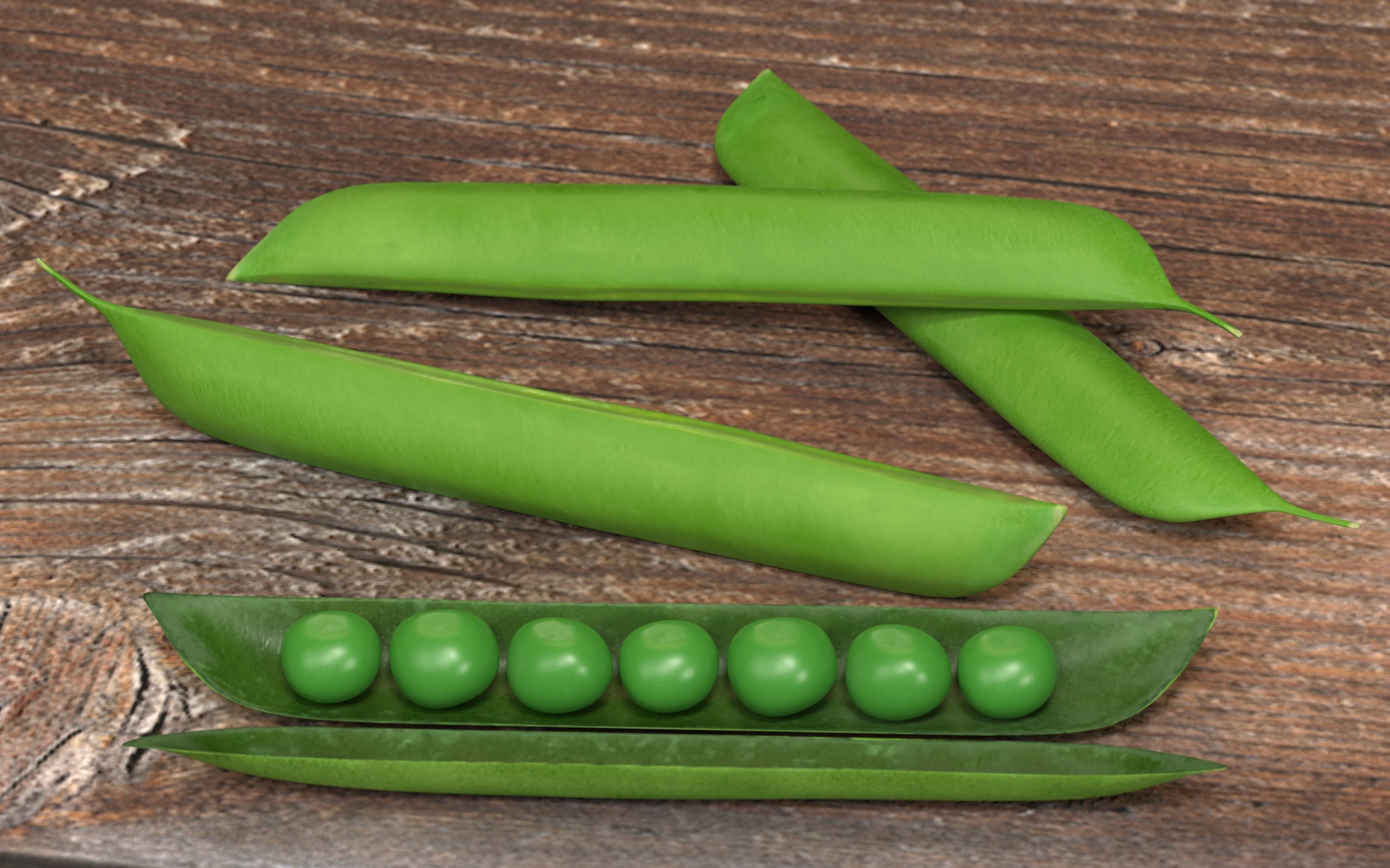 Vegetables set 2  3D model_9