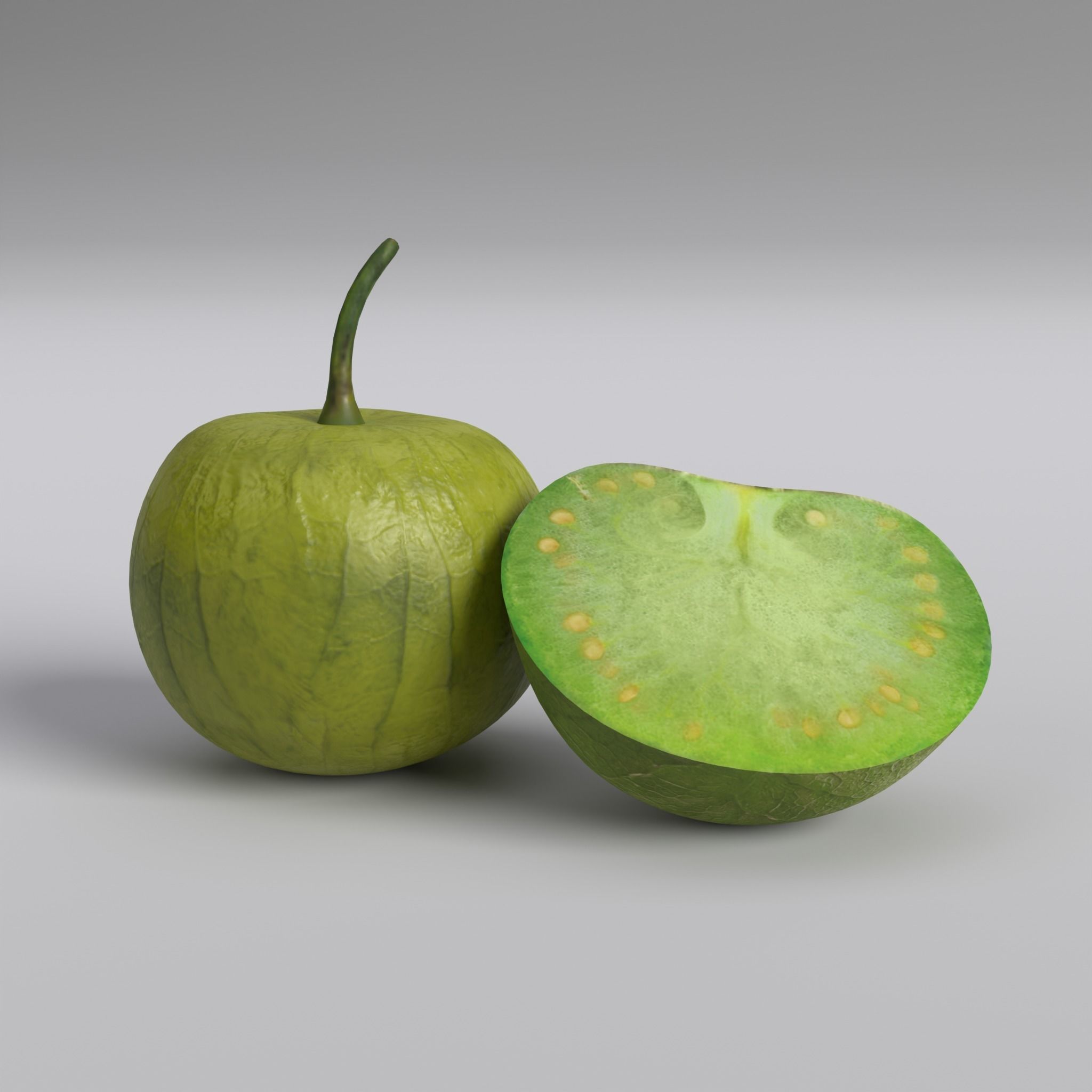 Vegetables set 2  3D model_11