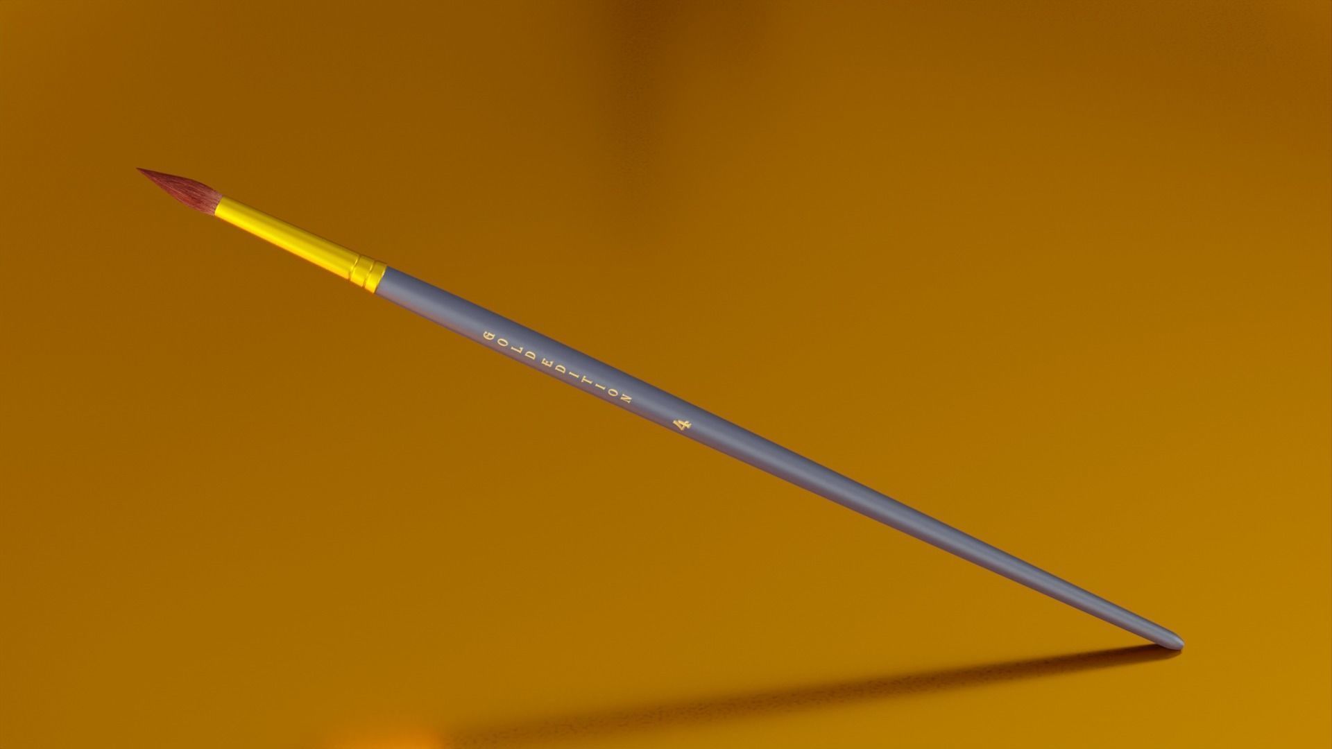 Tube Paint Container Colors 3D model_9