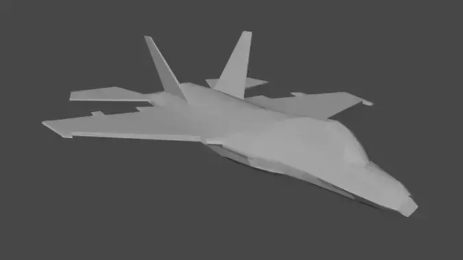 Incomplete Fighter Plane
