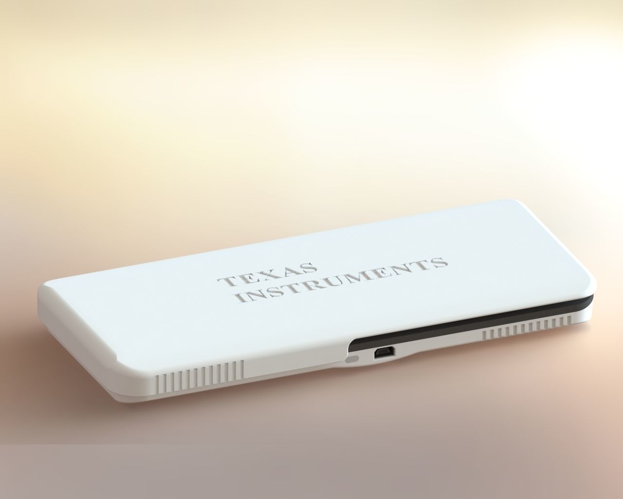 TI 84 Plus CE Graphing Calculator 3D model_3