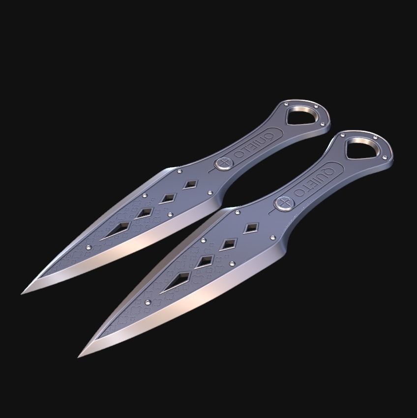 Apex Legends Wraith Kunai 3D model 3D printable CGTrader