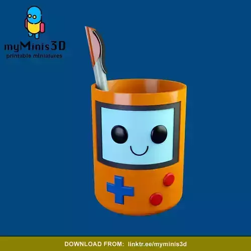Cute Kawaii Nintendo Game Boy Pen Holder