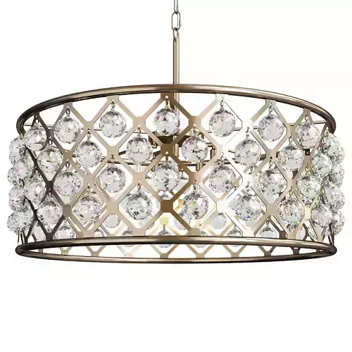 Crystal Grid Hoop 6 Light