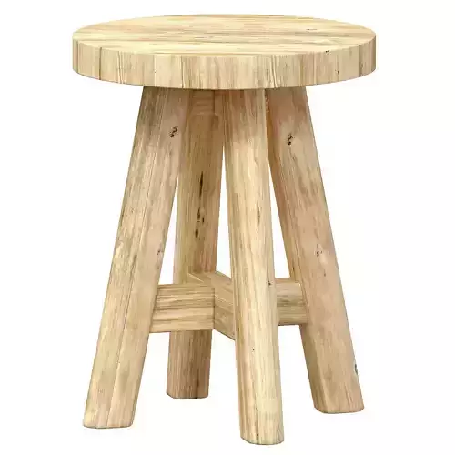 The Atziri Stool Natural Bazar Bizar 3D model
