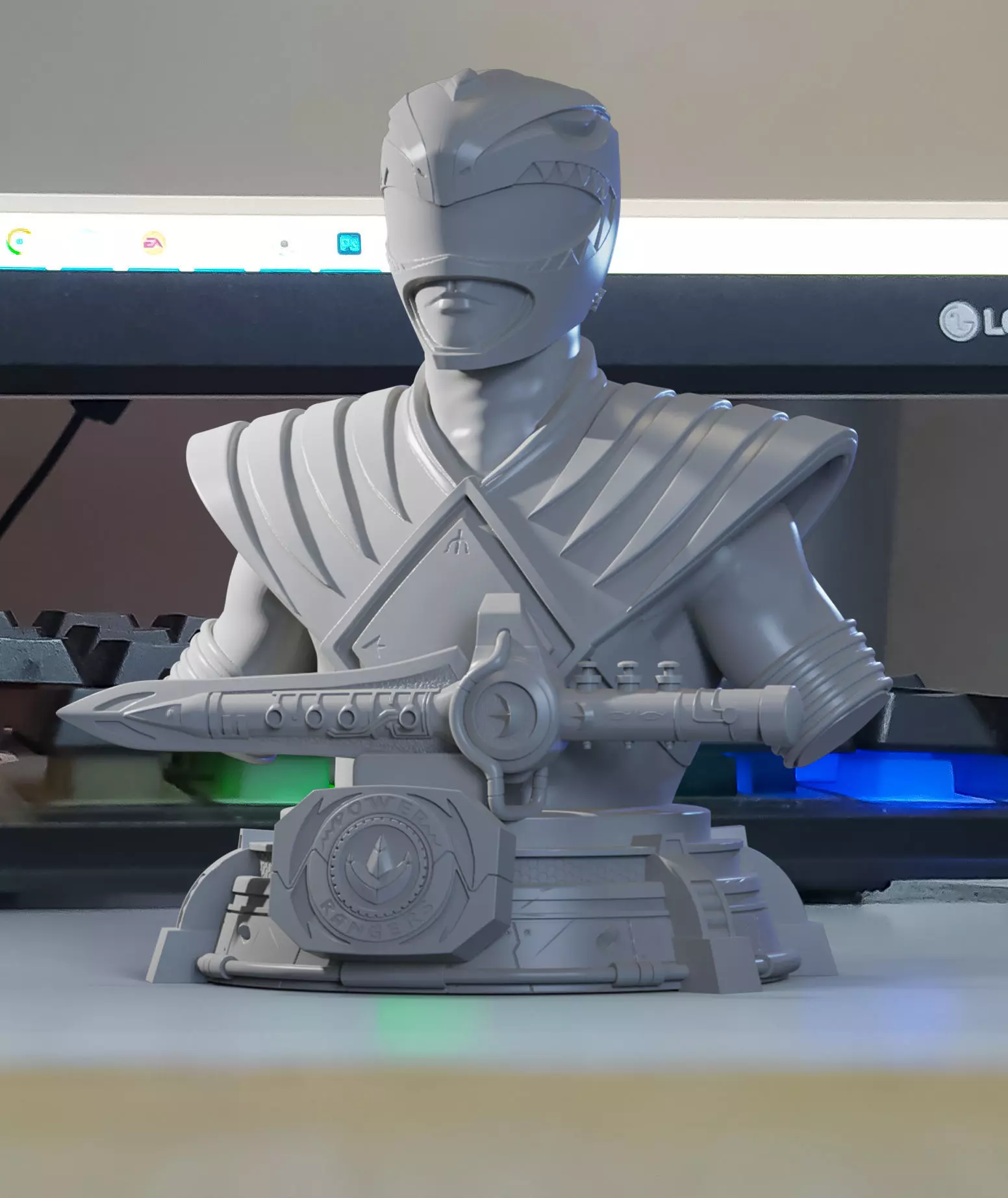 Green Ranger 3D print model
