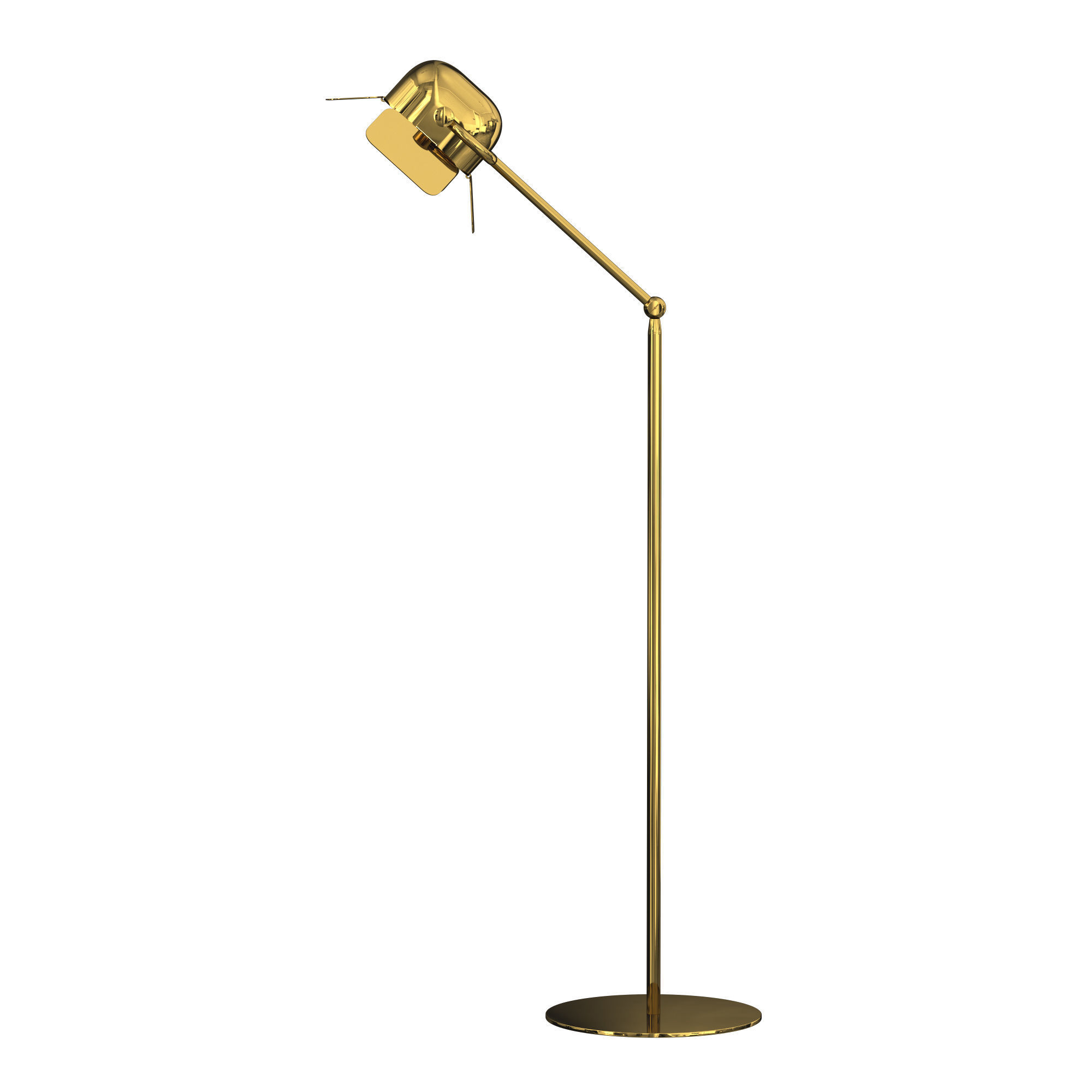 Flamingo Reading Lamp 3D model_1