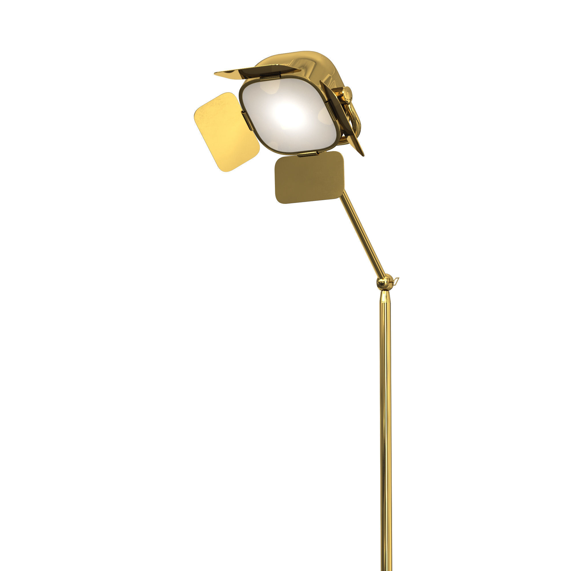 Flamingo Reading Lamp 3D model_3