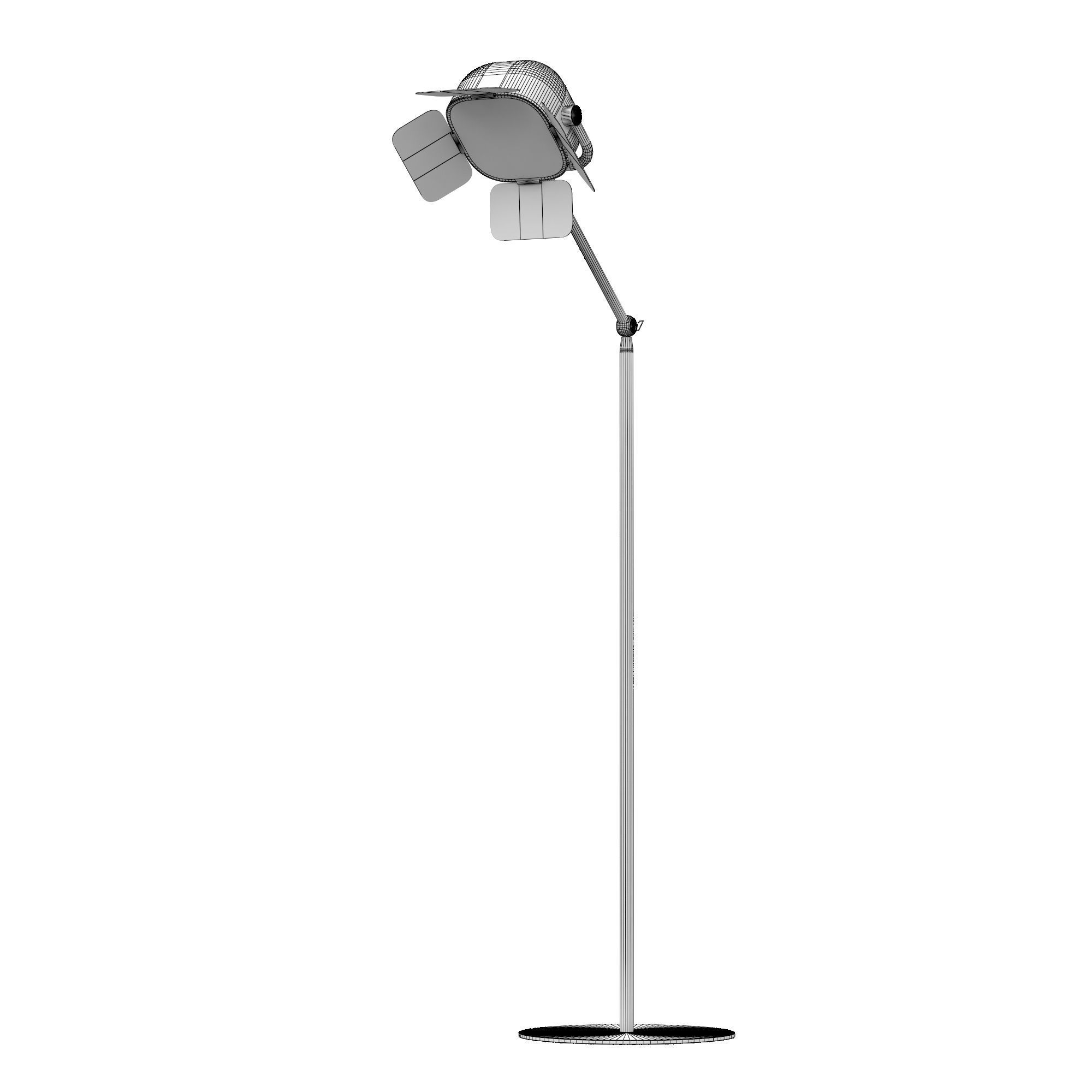 Flamingo Reading Lamp 3D model_5