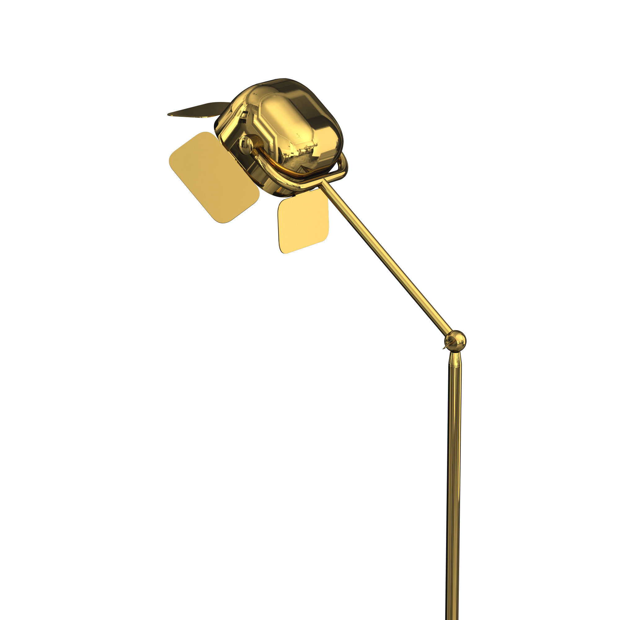Flamingo Reading Lamp 3D model_2