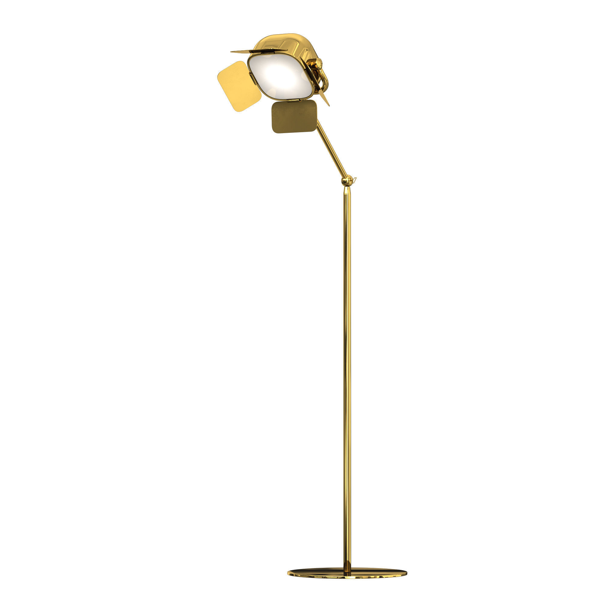 Flamingo Reading Lamp 3D model_4