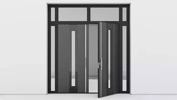 Aluminium door 125