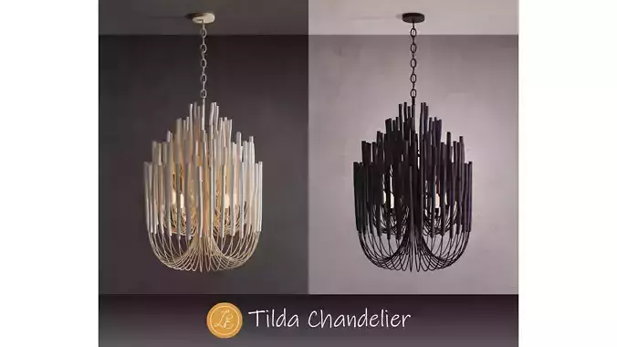 Tilda Chandelier Ceiling Light by Arteriors