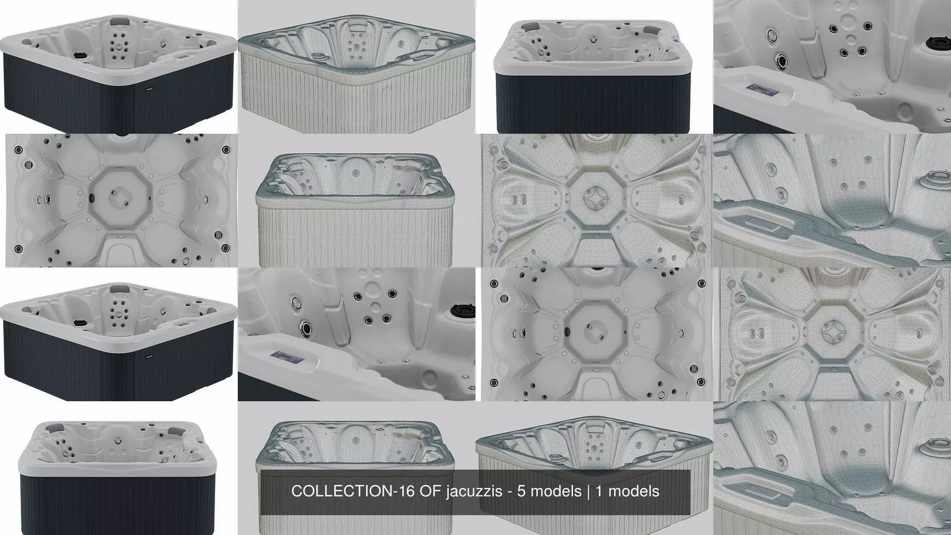 COLLECTION-16 OF jacuzzis - 5 models _0