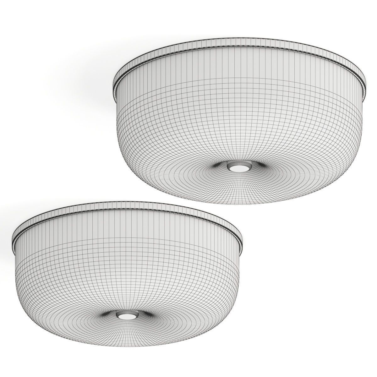 Lulu and Georgia Winifred Flush Mount Ceiling Lamp 3D model_1