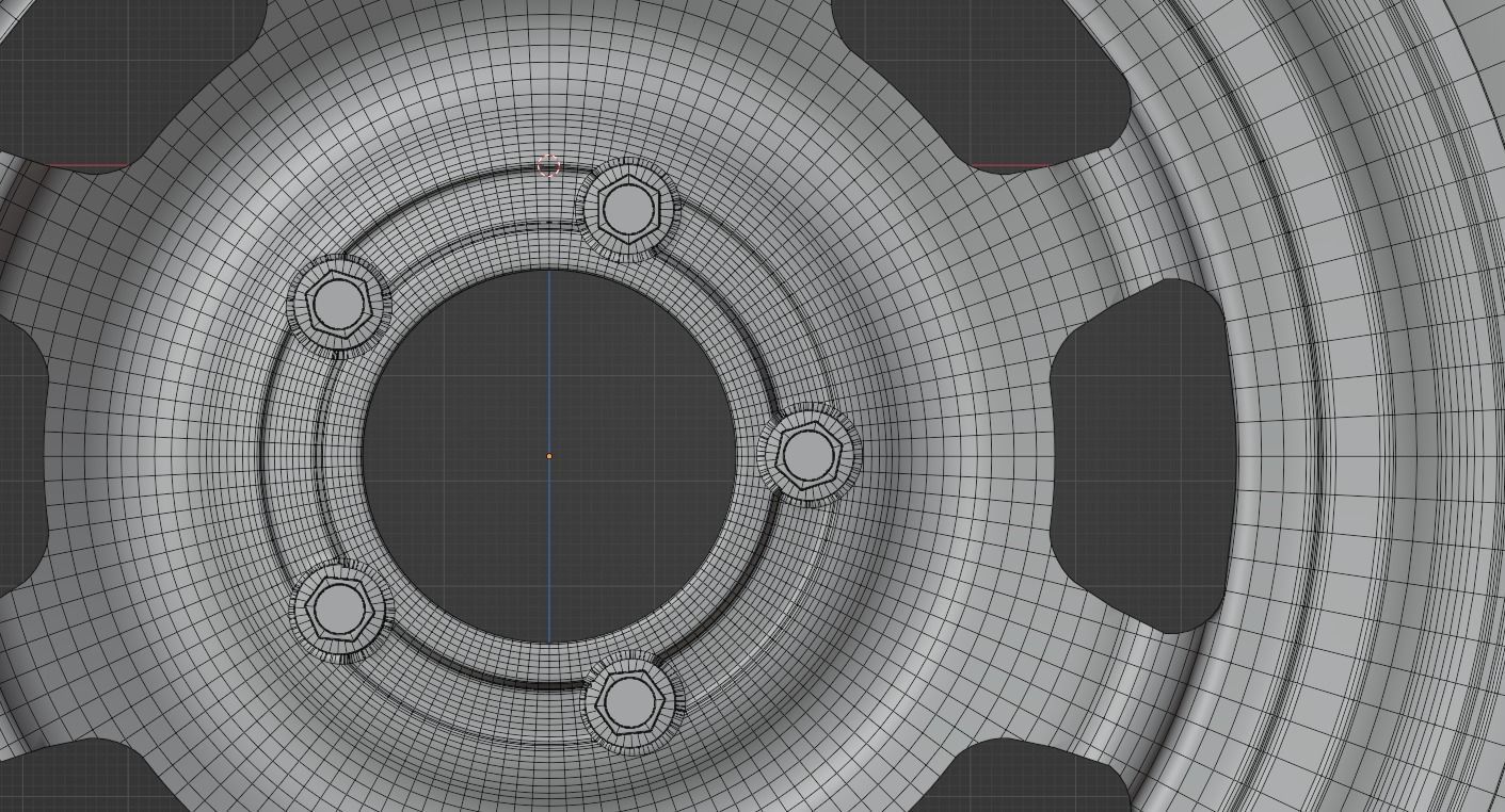 KEY CHAIN NASCAR WHEEL REALISTIC DETAILS 3D PRINT  3D print model_7