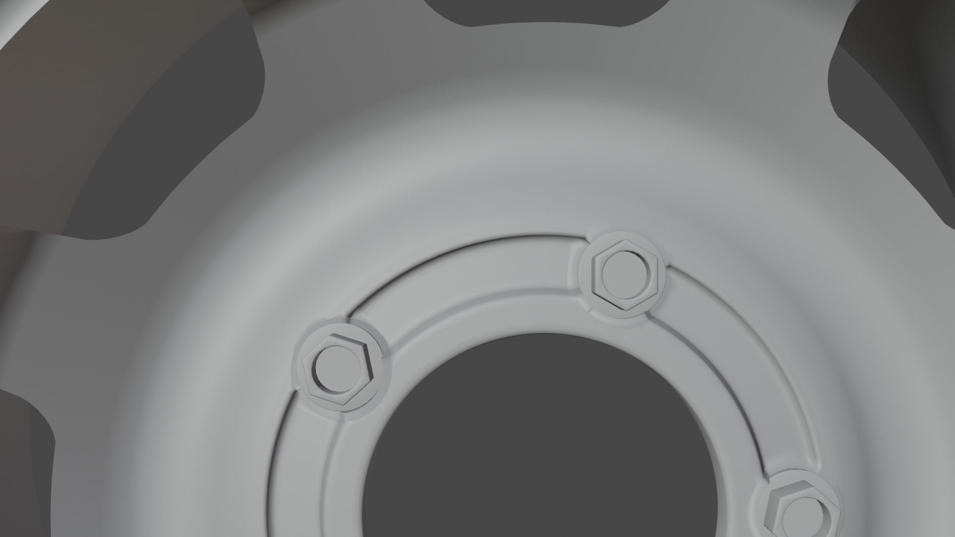 KEY CHAIN NASCAR WHEEL REALISTIC DETAILS 3D PRINT  3D print model_10