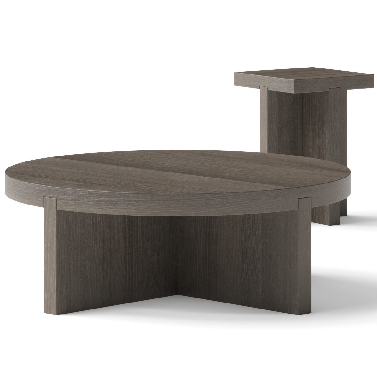 Lulu and Georgia Alford Round Coffee Table 3D model_1