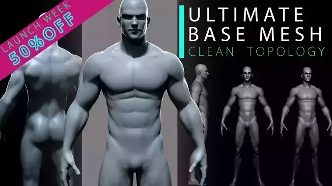 Ultimate Base mesh 3D model