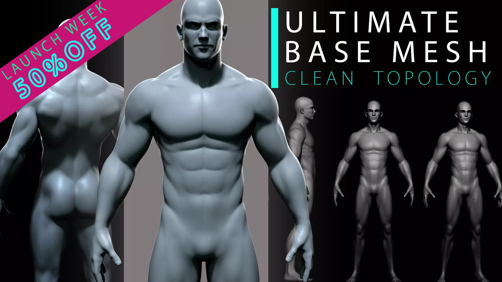 Ultimate Base mesh 3D model_0