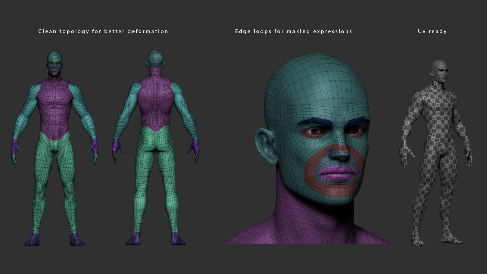 Ultimate Base mesh 3D model_4