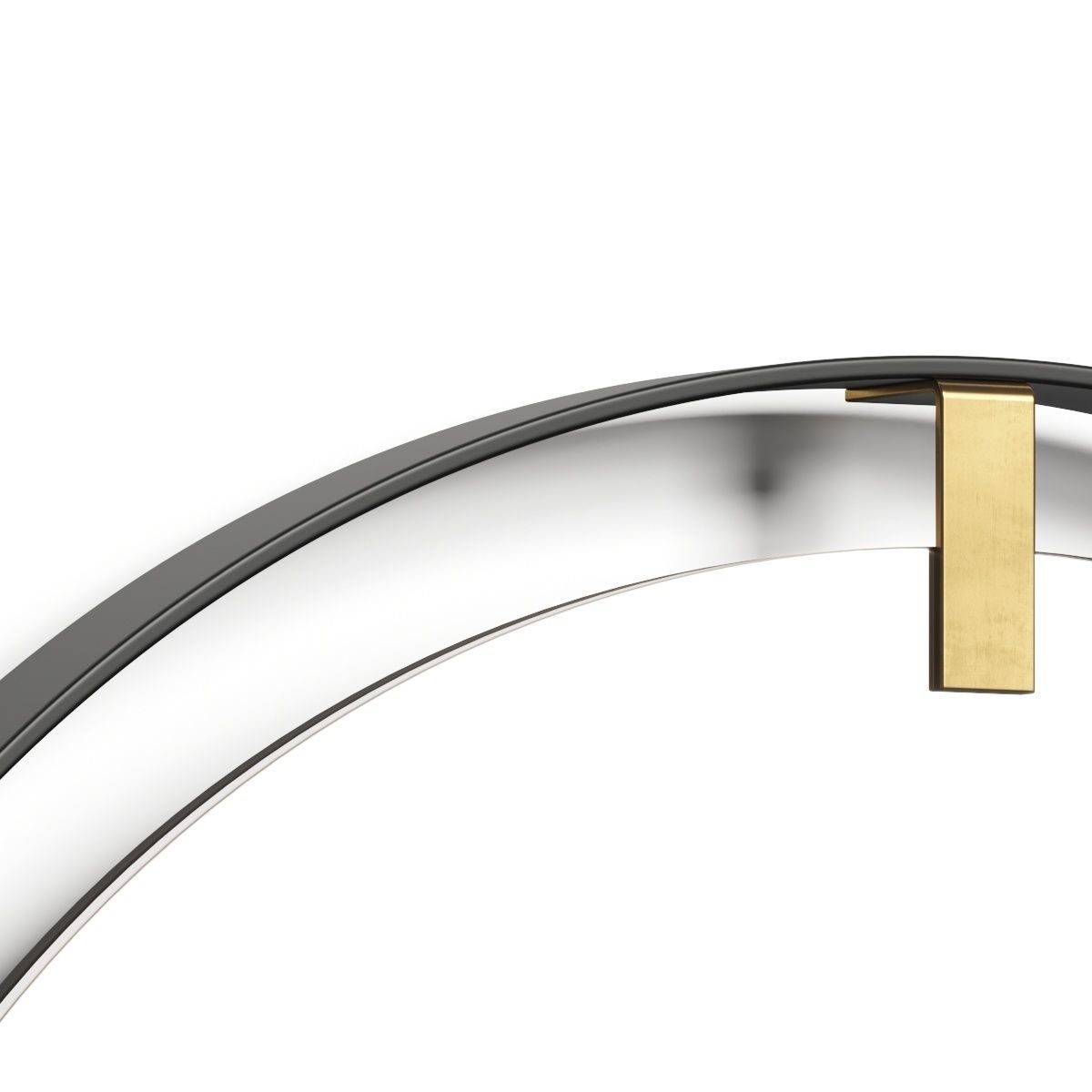 Lulu and Georgia Gideon Round Mirror 3D model_1