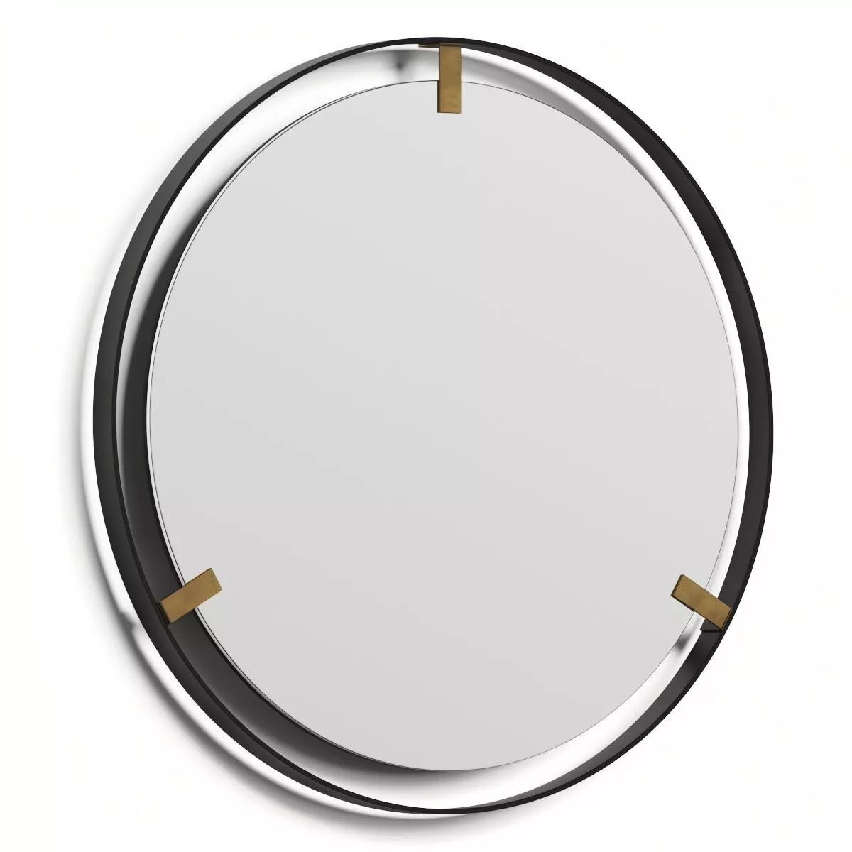 Lulu and Georgia Gideon Round Mirror 3D model_0