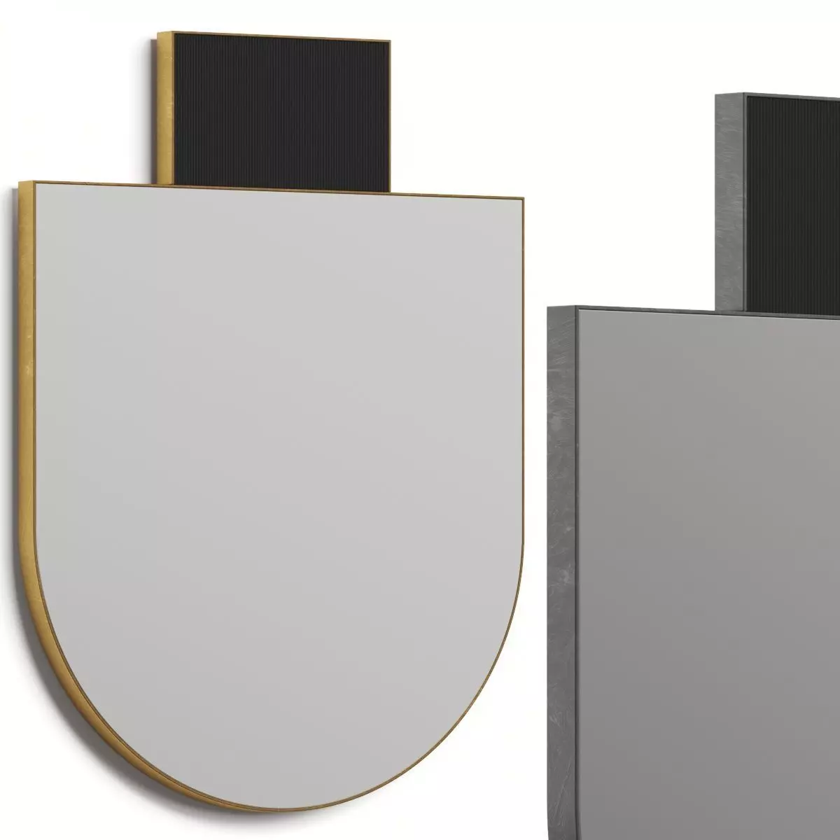 Arteriors Lianna Mirror 3D model_0