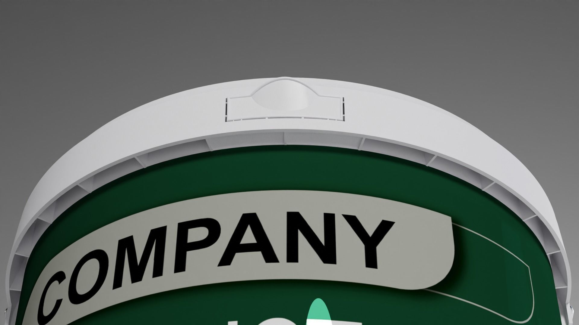 Bucket paint High quality 3D model_3