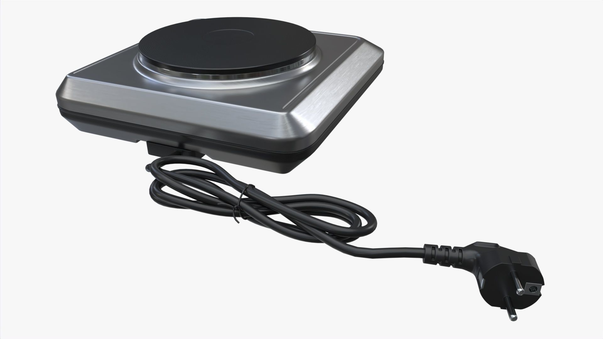 Single Hotplate Hob Severin KP1092 3D model_3