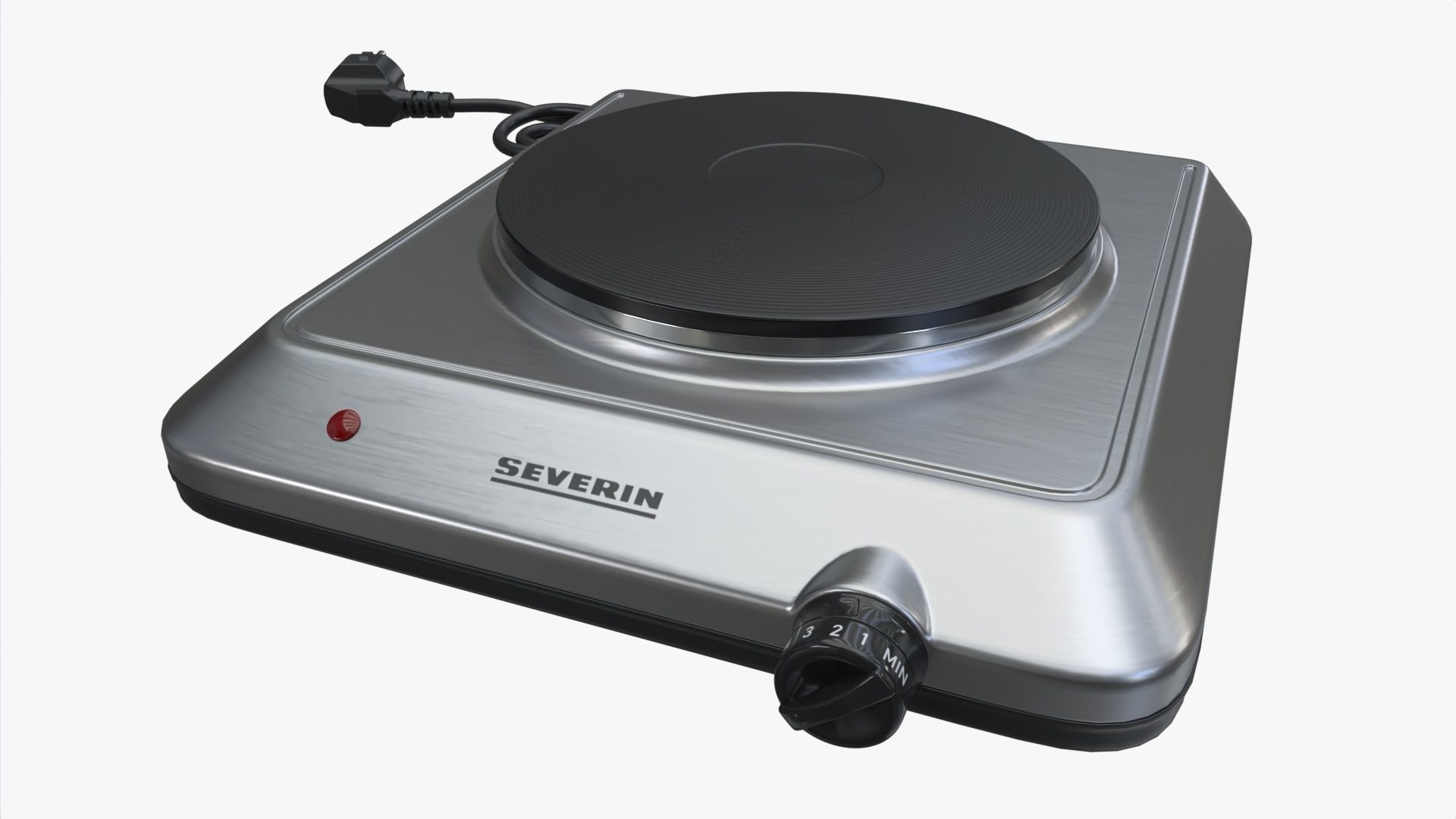 Single Hotplate Hob Severin KP1092 3D model_2