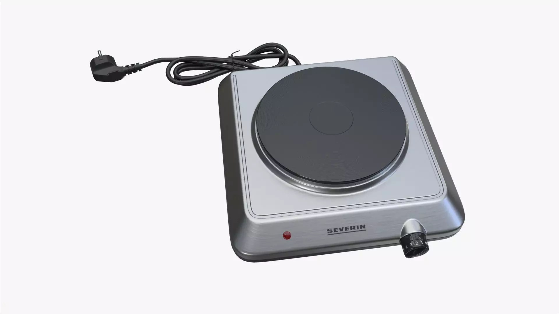 Single Hotplate Hob Severin KP1092 3D model_0
