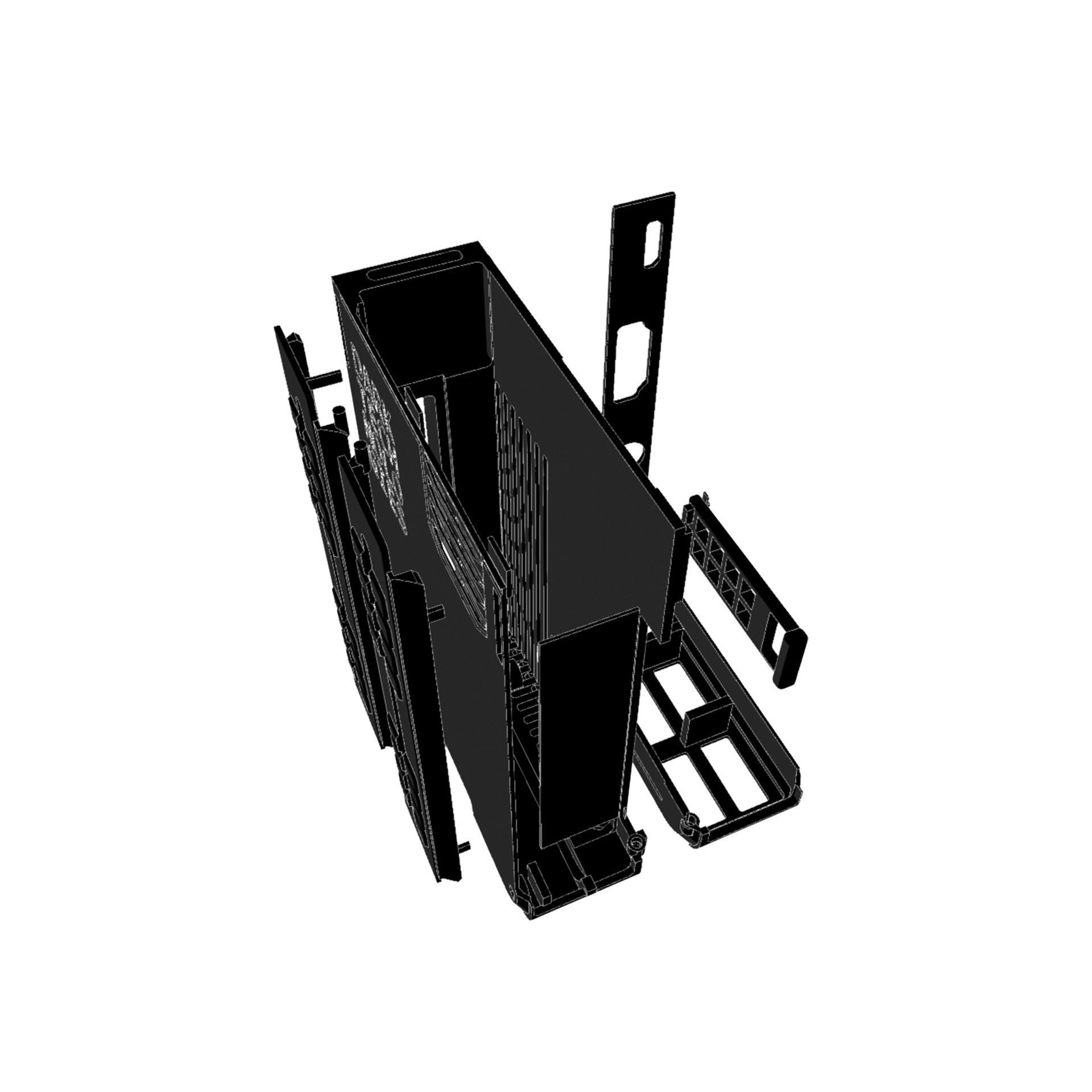 Pi 3B Plus Case 3D print model_2