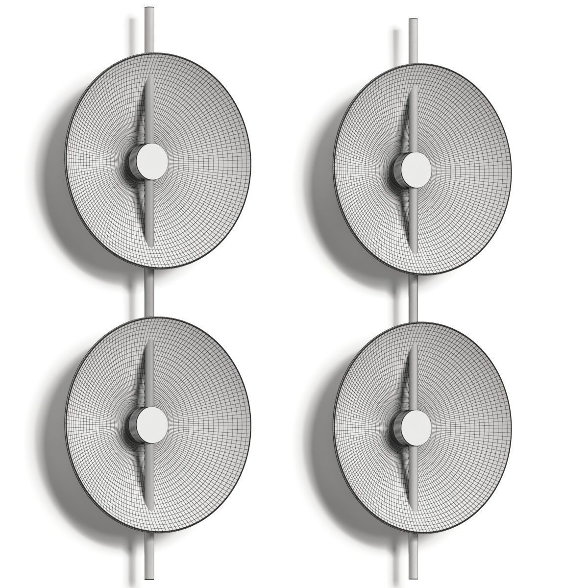 Rakumba Mito Wall Lamp 3D model_3