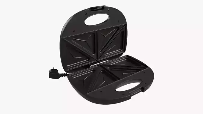Sandwich-Toaster Open 3D model