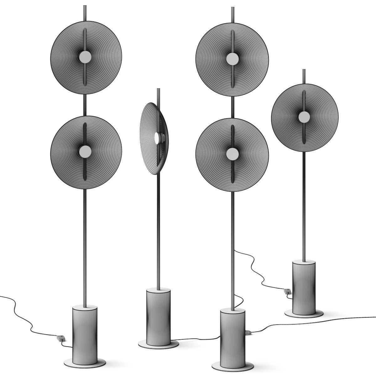 Rakumba Mito Floor Lamp 3D model_1