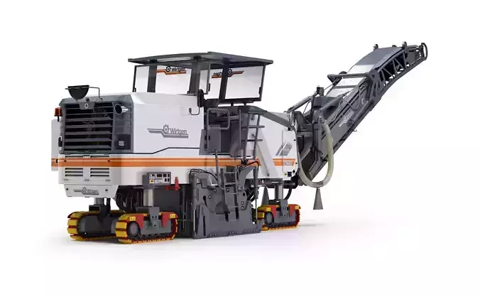 Asphalt Milling Machine 3D model
