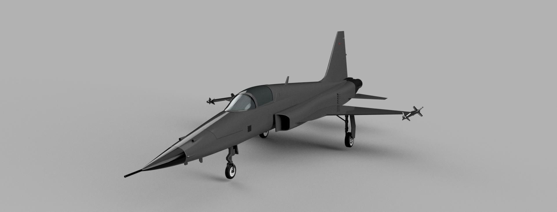 F5 Northrop 1 56 3D print model_4