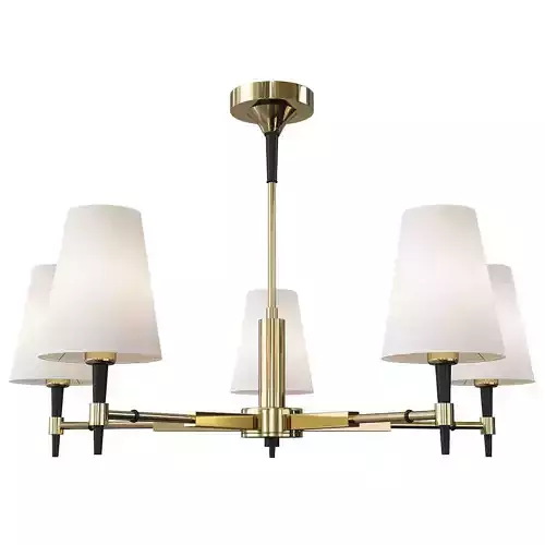 Chandelier Zaragoza Low-poly 3D model