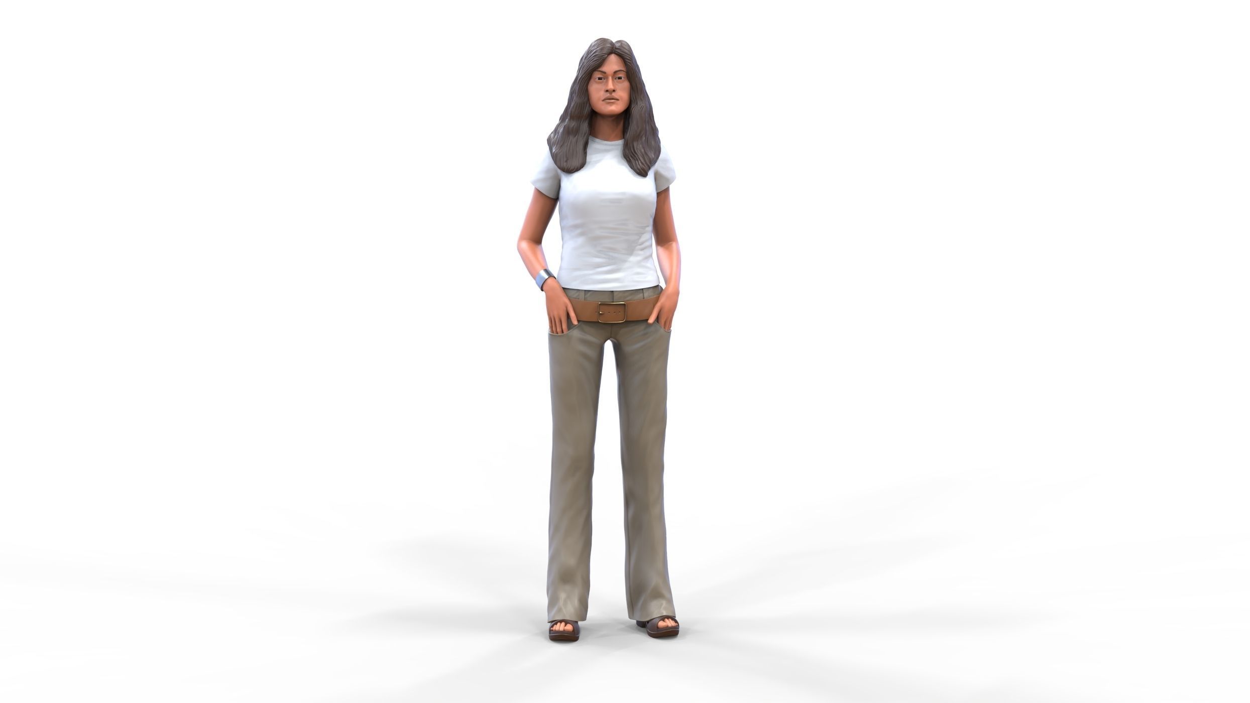 Eva Mendes 2 Fast 2 Furious 3D print model_34