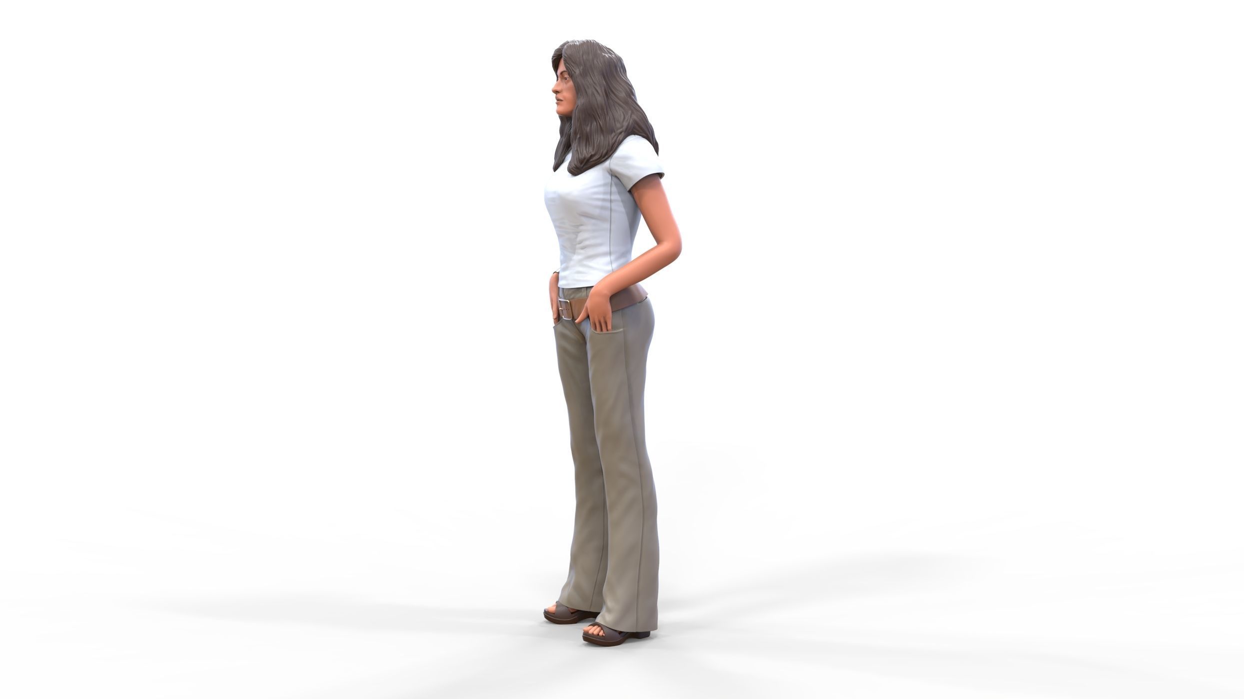 Eva Mendes 2 Fast 2 Furious 3D print model_10