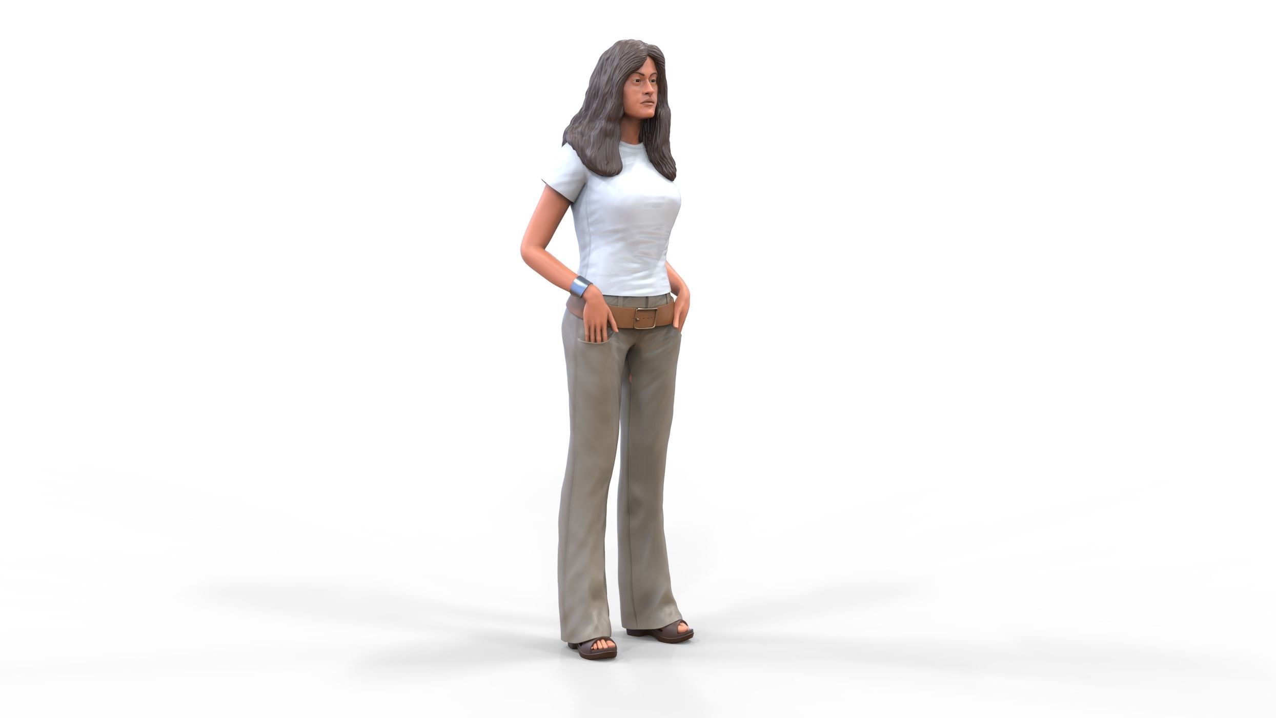 Eva Mendes 2 Fast 2 Furious 3D print model_29