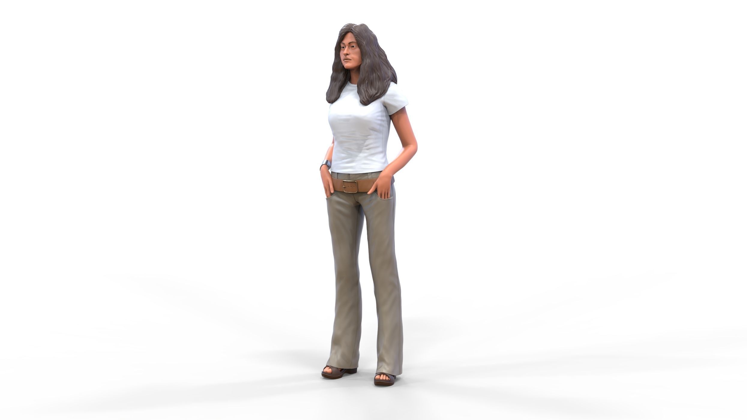 Eva Mendes 2 Fast 2 Furious 3D print model_6