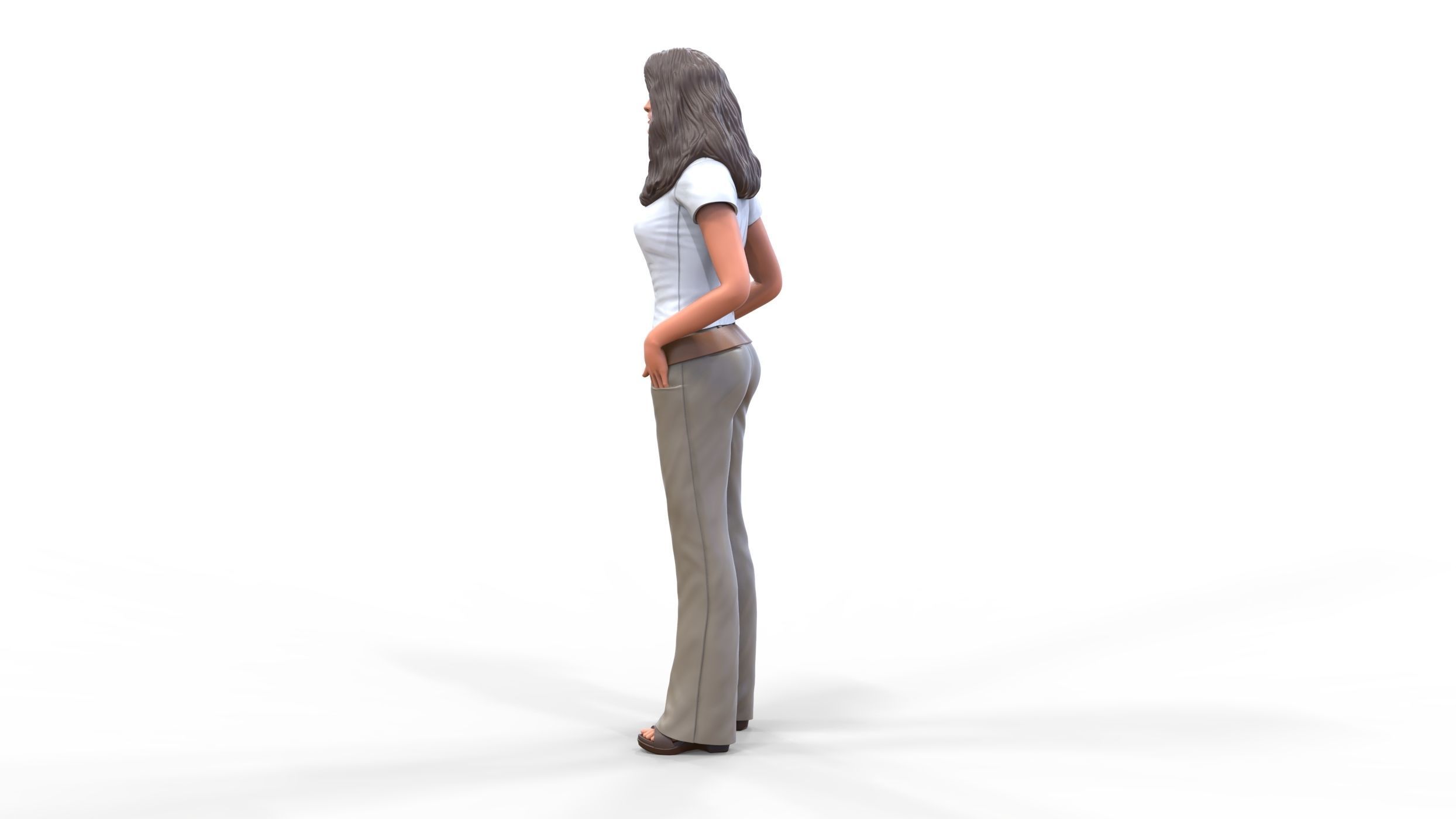 Eva Mendes 2 Fast 2 Furious 3D print model_13