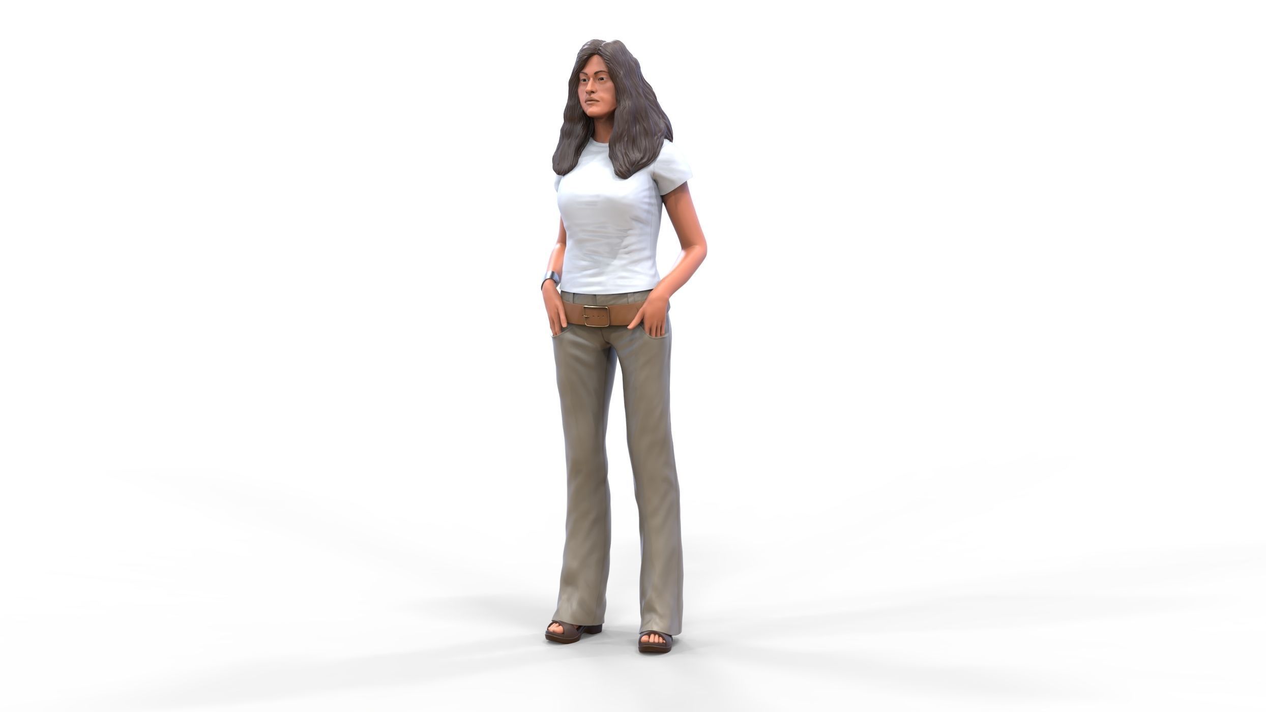 Eva Mendes 2 Fast 2 Furious 3D print model_5