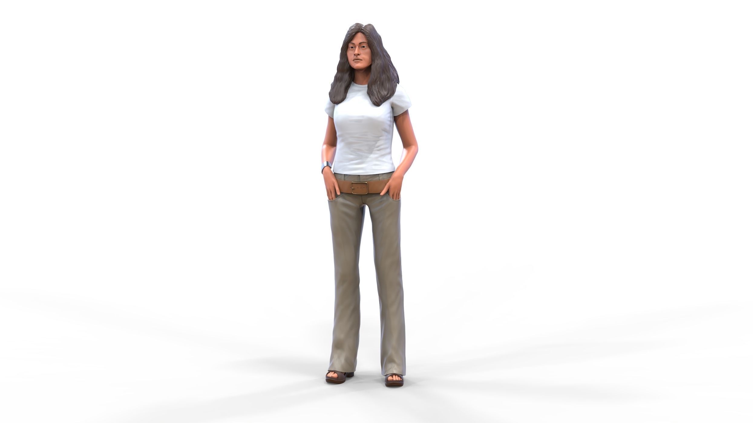 Eva Mendes 2 Fast 2 Furious 3D print model_3