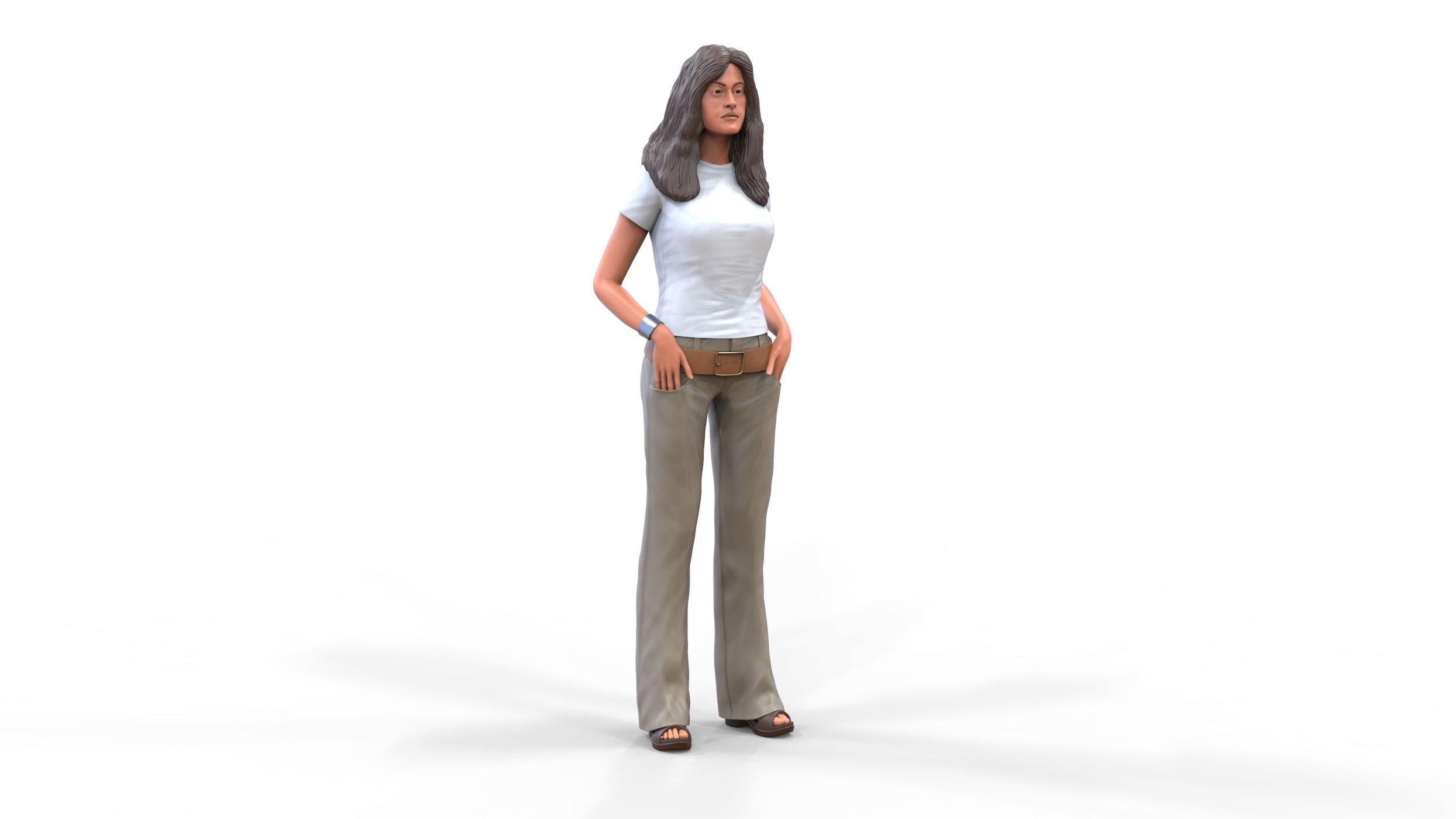 Eva Mendes 2 Fast 2 Furious 3D print model_32