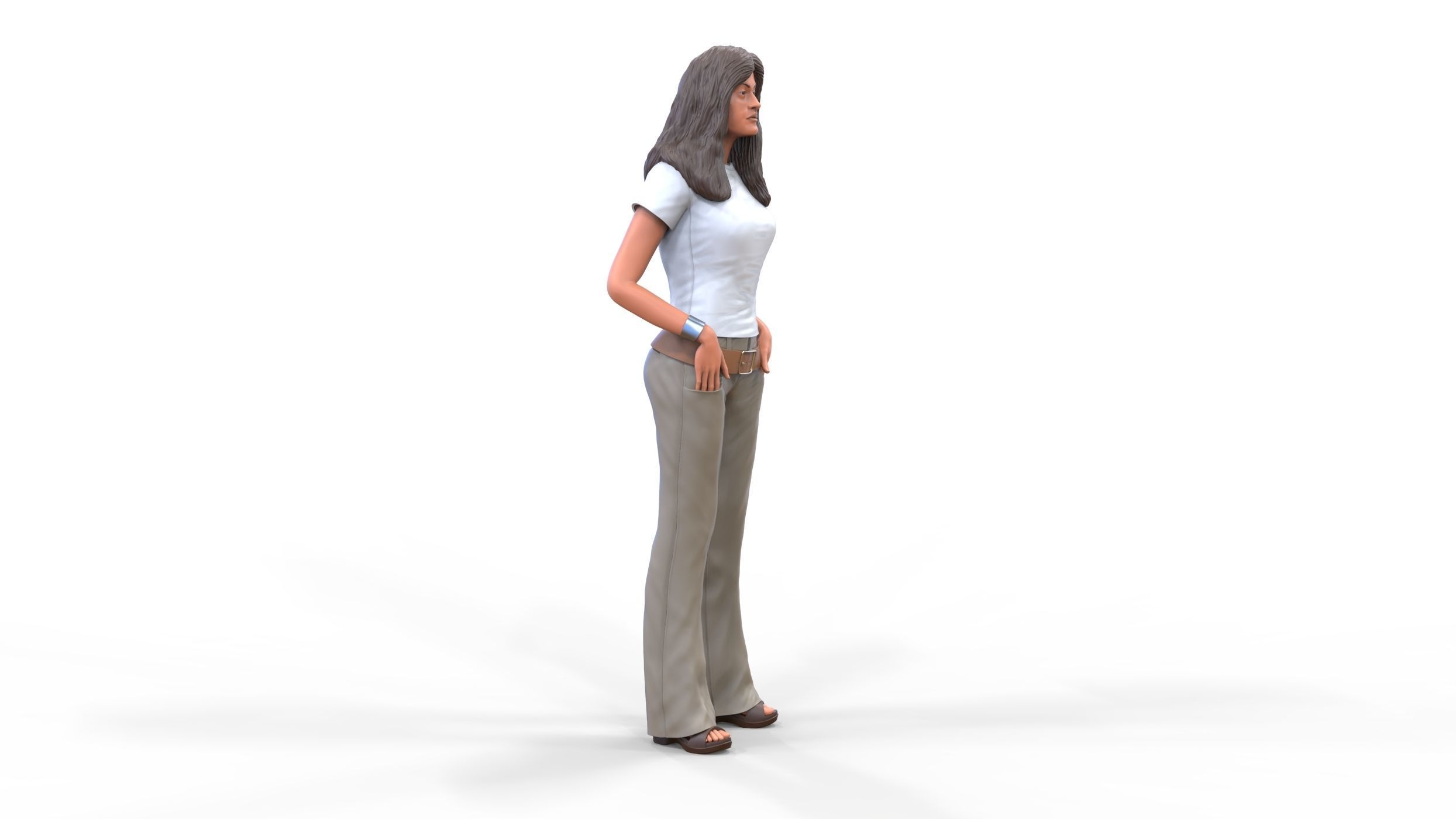 Eva Mendes 2 Fast 2 Furious 3D print model_30