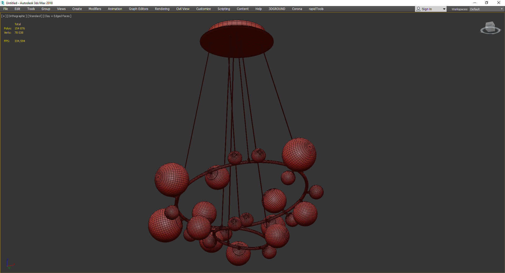 COSMOGONY LARGE Low-poly 3D model_4
