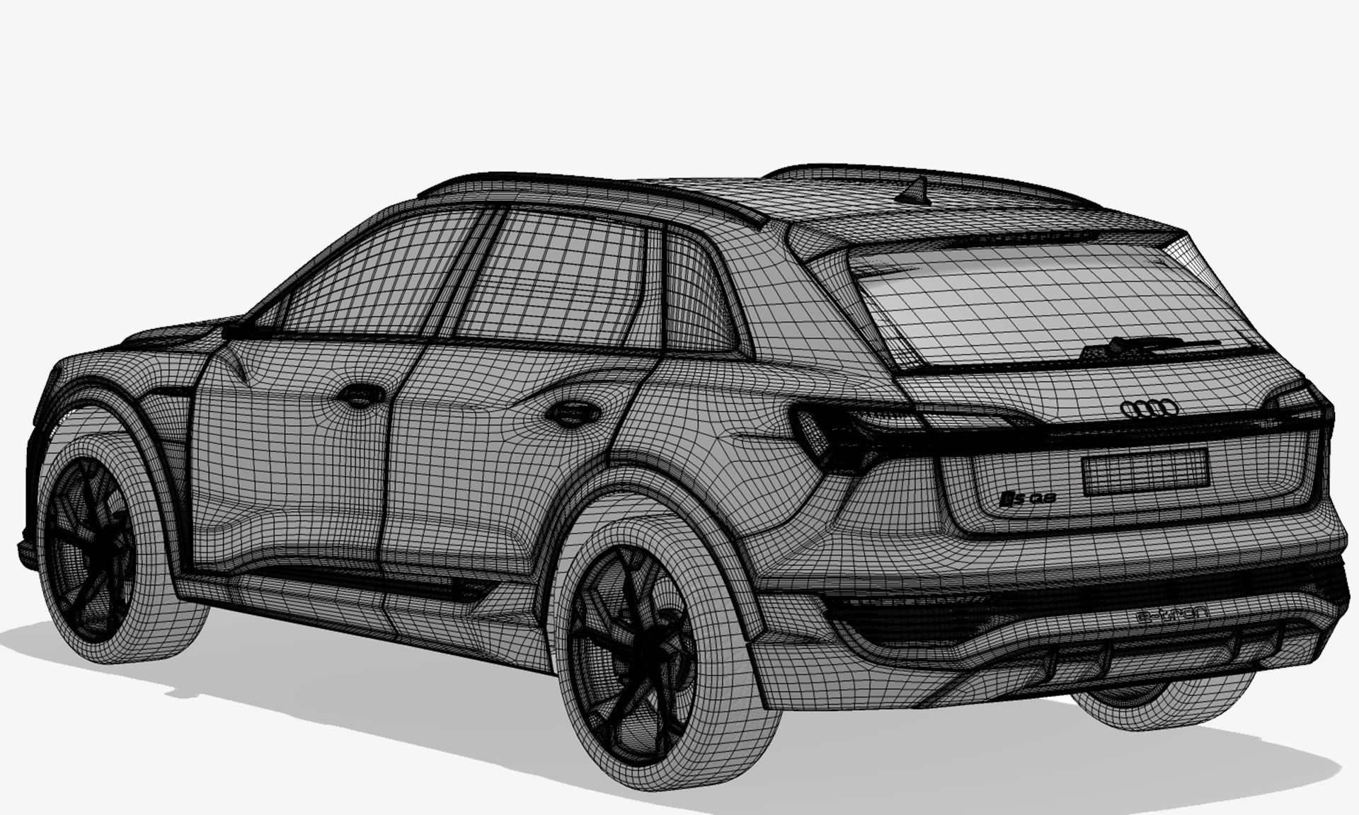 Audi Q8 e-tron 2024 3D model_5